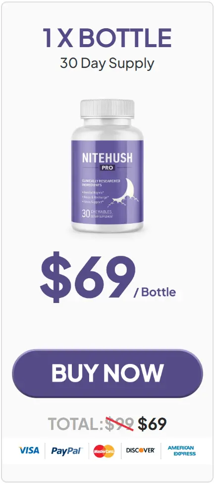 NiteHush Pro buy 1 bottle